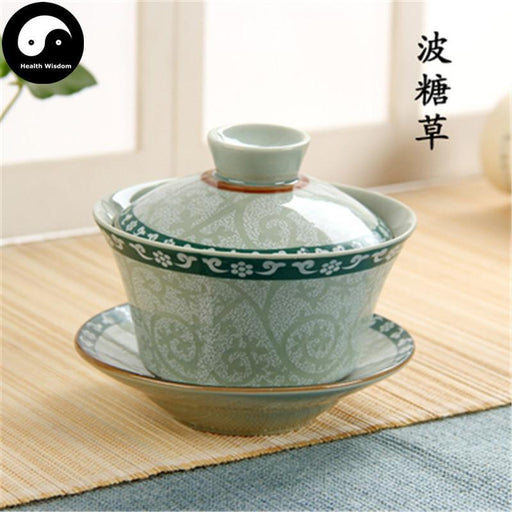 Ceramic Gaiwan Tea Cup 180ml 盖碗-Health Wisdom™