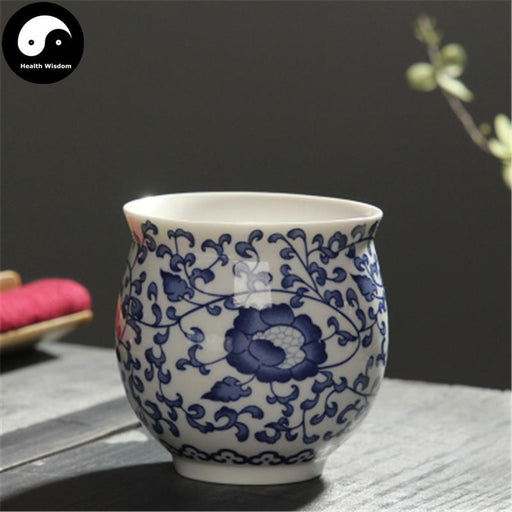 Double Wall Ceramic Tea Cups 70ml*4pcs-Health Wisdom™