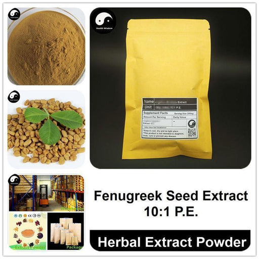 Fenugreek Seed Extract Powder 10:1, Fenugreek P.E., Hu Lu Ba-Health Wisdom™