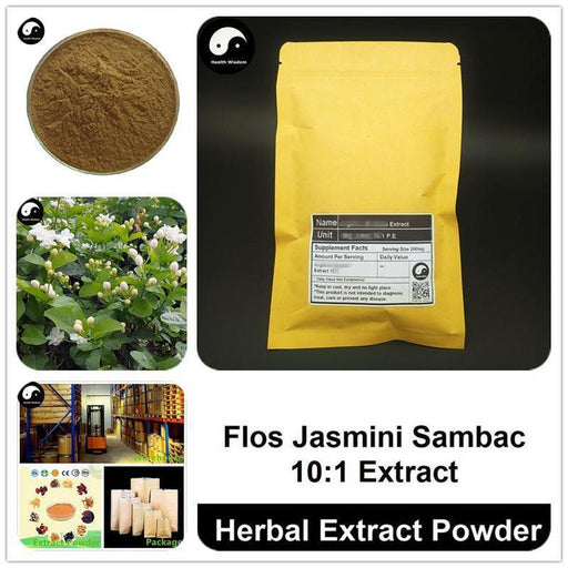 Flos Jasmini Sambac Extract Powder, Arabian Jasmine Flower P.E. 10:1, Mo Li Hua-Health Wisdom™