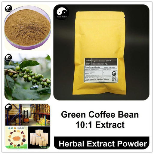 Green Coffee Bean Extract Powder 10:1, Coffea Arabica P.E.-Health Wisdom™