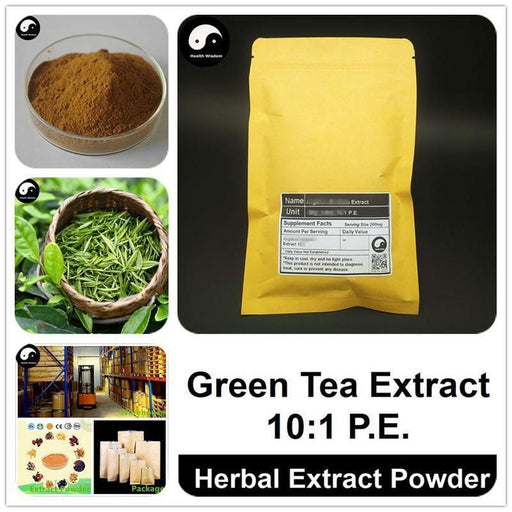 Green Tea Extract Powder 10:1, Camellia Sinensis P.E., Polyphenol-Health Wisdom™
