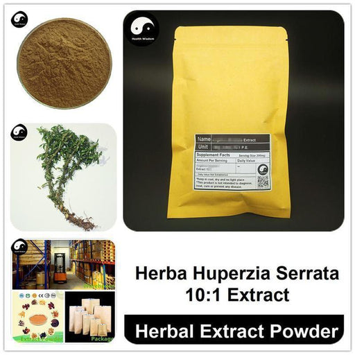 Herba Huperzia Serrata Extract Powder, Huperzia Serrata P.E. 10:1, Qian Ceng Ta-Health Wisdom™