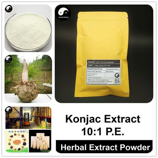 Konjac Extract Powder 10:1, Amorphophallus Konjac P.E.-Health Wisdom™