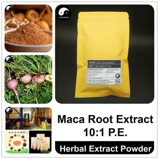 Maca Root Extract Powder 10:1, Lepidium Meyenii P.E.-Health Wisdom™