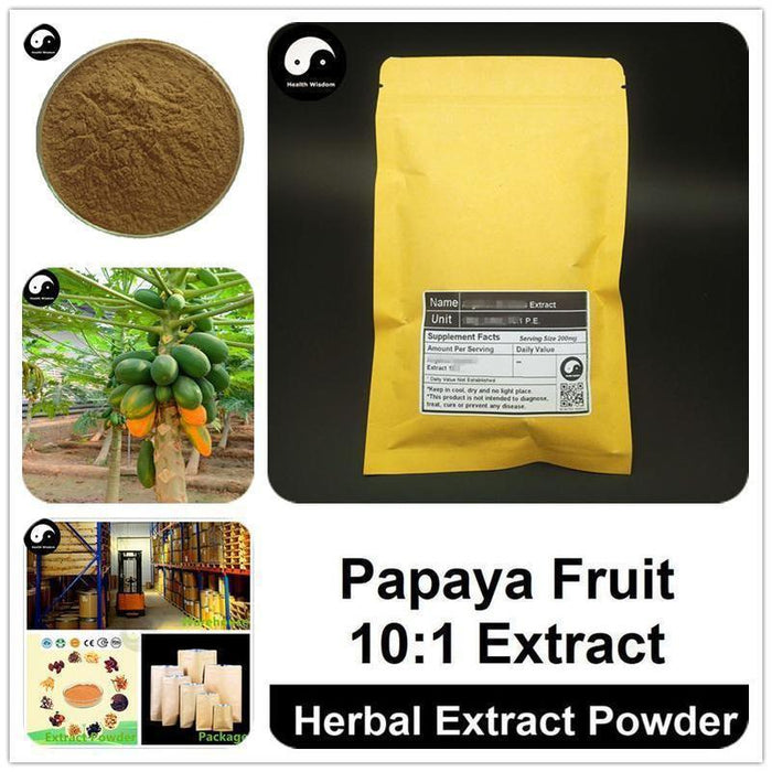 Papaya Fruit Extract Powder, Chaenomeles Sinensis P.E. 10:1, Pawpaw Mu Gua-Health Wisdom™