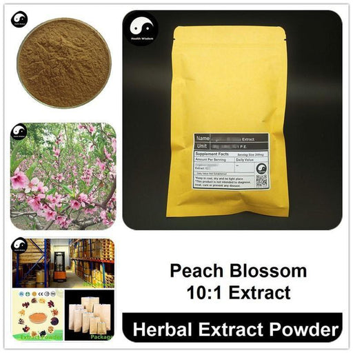 Peach Blossom Extract Powder, Peach Flower P.E. 10:1, Flos Persicae, Tao Hua-Health Wisdom™