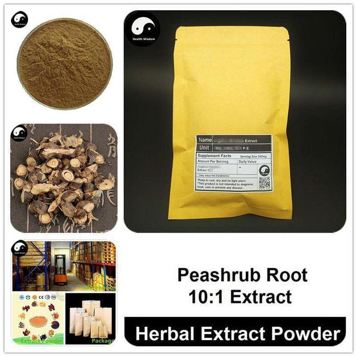 Peashrub Root Extract Powder, Radix Caraganae Sinicae P.E. 10:1, Jin Que Gen-Health Wisdom™