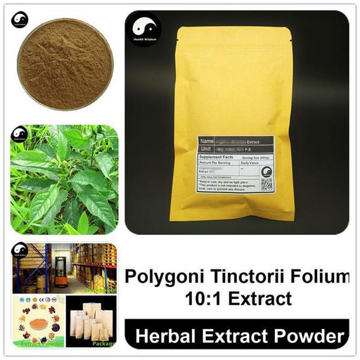 Polygoni Tinctorii Folium Extract Powder, Polygonom Tinctorium P.E. 10:1, Liao Da Qing Ye-Health Wisdom™
