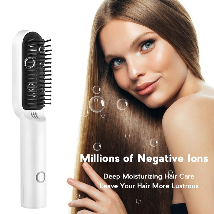 Professional Hair Comb Brush Beard Straightener Multifunctional Hair Straightening Comb Hair Straighten Heating Styling Tools-Health Wisdom™