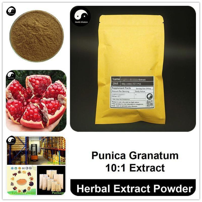 Punica Granatum Extract Powder, Pomegranate P.E. 10:1, Shi Liu-Health Wisdom™