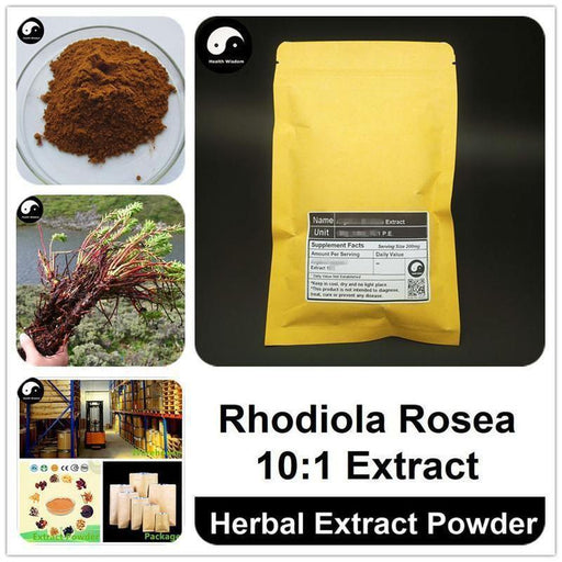 Rhodiola Rosea Extract Powder 10:1, Rhodiola Rosea Root P.E.-Health Wisdom™