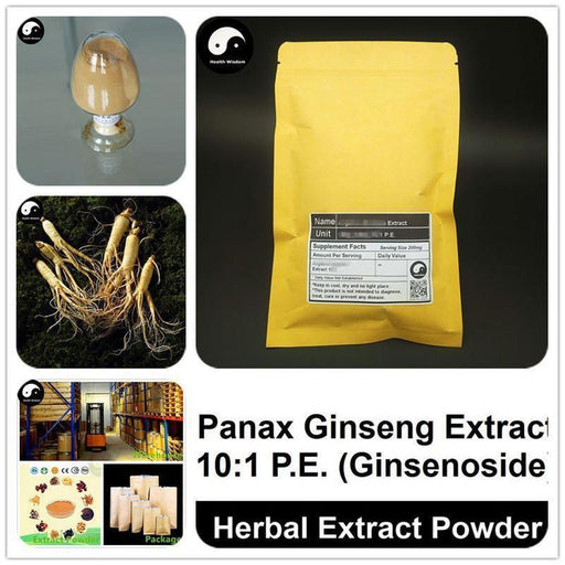 White Gingseng Extract Powder 10:1, Panax Ginseng P.E., Ginsenoside, Ren Shen-Health Wisdom™