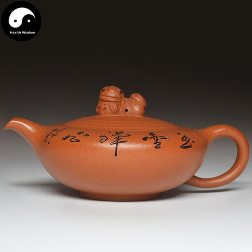 Yixing Zisha Teapot 180ml,Purple Clay-Health Wisdom™