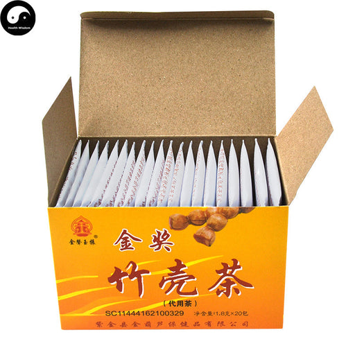 Zhu Ke Cha 竹壳茶, Cucurbit Tea, Bamboo Shell Tea Bag, Xian Cha 仙茶, Hu Lu Cha 葫芦茶-Health Wisdom™