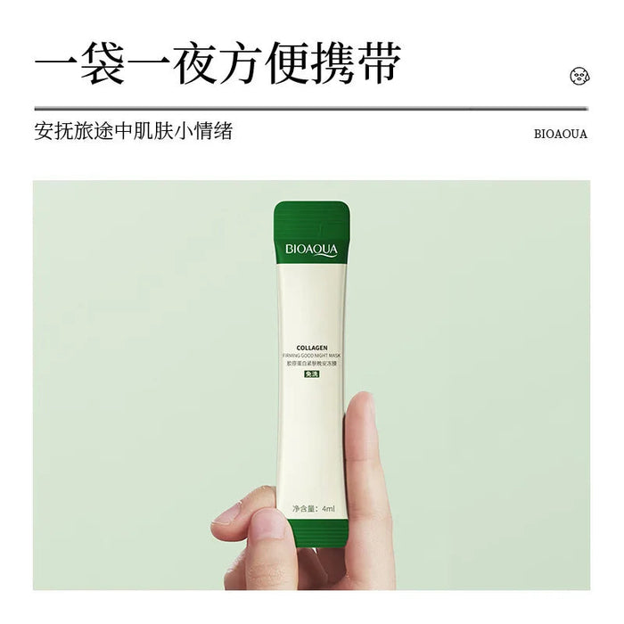 100pcs BIOAQUA Centella Collagen Sleeping Facial Masks Moisturizing Anti-aging Oil-control Korean Face Mask Skin Care for Face-Health Wisdom™