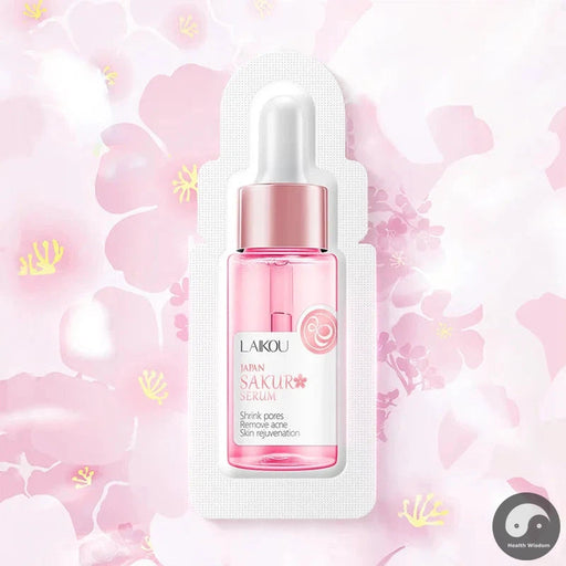 100pcs LAIKOU Sakura Face Serum skincare Moisturizing Brightening Anti Wrinkle Anti-Aging Facial Essence Face Skin Care Products
