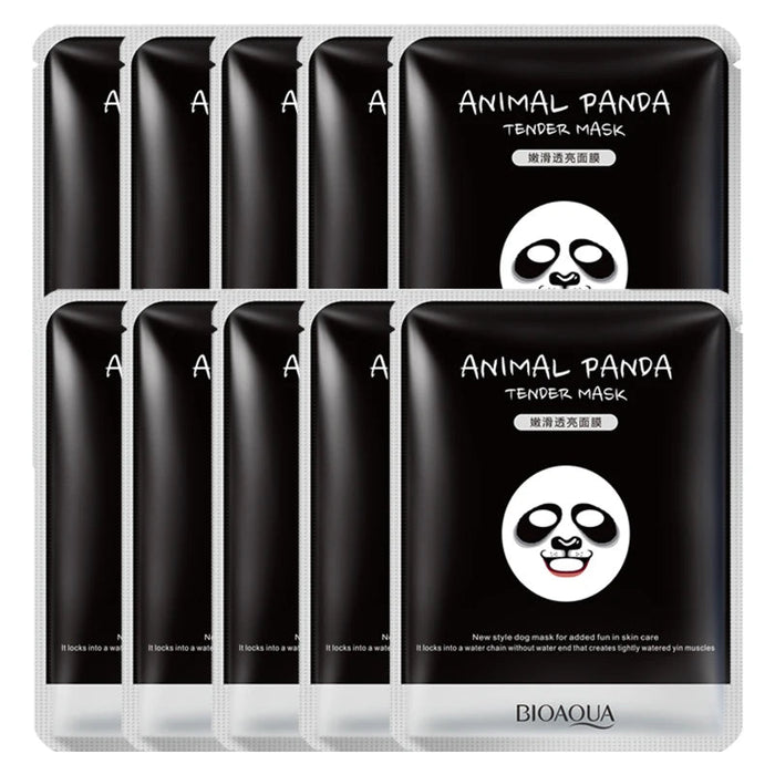 10pcs BIOAQUA Animal Pattern Facial Masks Moisturizing Oil Control Nourishing sknicare Face Mask Facial Skin Care Products-Health Wisdom™