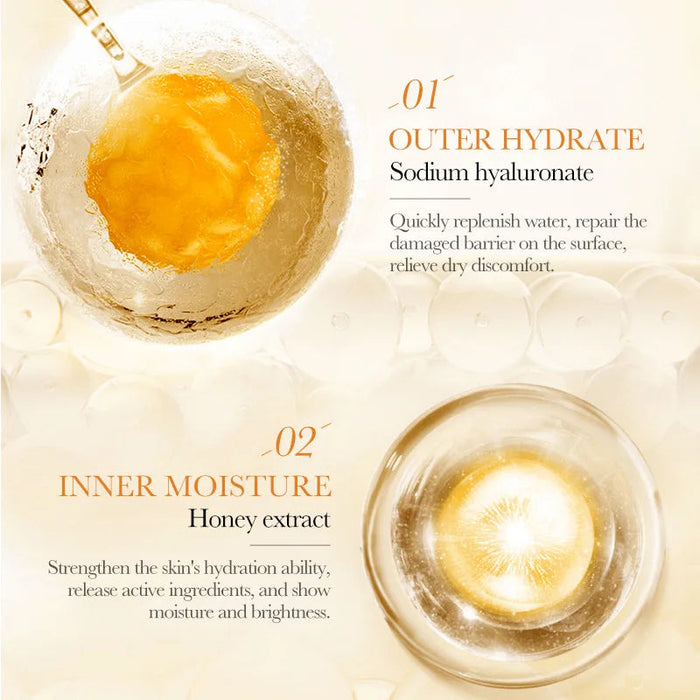 10pcs BIOAQUA Honey Anti-Aging Firming Face Mask Repairing Facial Masks Anti Wrinkle Beauty skincare Masks for Face Skin Care-Health Wisdom™