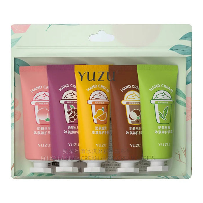 10pcs Flower Fruit Horse Oil Hand Cream Sets Moisturizing Nourishing Anti Wrinkle Hands Creams Skin Care Products for hands-Health Wisdom™