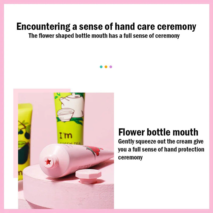 10pcs Fruit Flower Fragrance Hand Cream Moisturizing Refreshing Anti Wrinkle Nourishing Hand Creams Hands Skin Care Products-Health Wisdom™