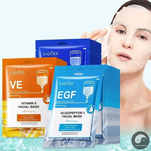 10pcs Hyaluronic Acid Face Mask Moisturizing skincare Anti Wrinkle Anti-aging Facial Masks Face Sheet Mask Skin Care Products