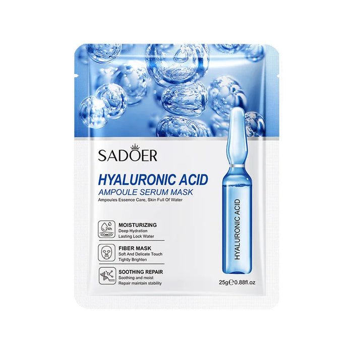 10pcs Hyaluronic Acid Facial Masks Face skincare Firming Moisturizing Anti Wrinkle Whitening Face Mask Facial Skin Care Products-Health Wisdom™