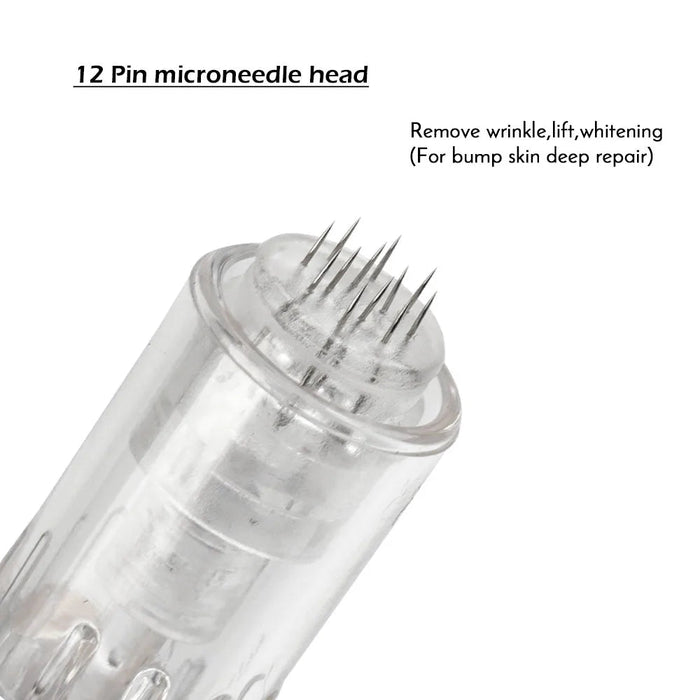 10pcs Screw Cartridge Replacement For Micro needle derma pen 9 pin / 12 pin / 36 pin/ nano Micro Nano Needles Skin Care tool kit