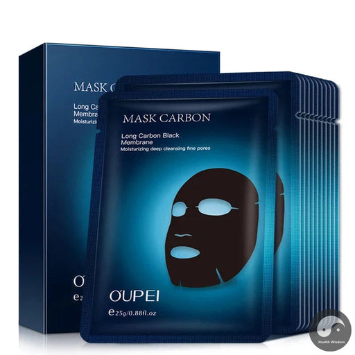 10pcs Snail Black Masks for Face Moisturizing Deep Cleansing Fine Pores Smoothing skincare Face Mask Facial Sheet Mask Skin Care