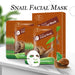 10pcs Snail Essence Facial Masks Face Care Masks Moisturizing Brightens Skin Anti-wrinkle Whitening Face Sheet Mask for Beauty-Health Wisdom™