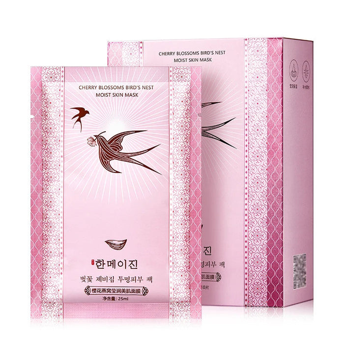10pcs Snail Hyaluronic Acid Face Masks Korean Skincare Face Sheet Mask Moisturizing Facial Masks Korean Skin Care Products-Health Wisdom™