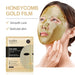 12 Pieces Golden Honeycomb Facial Mask Oil Control Moisturizing Brightening Skin Tone and Soft Skin for All Kinds Skins