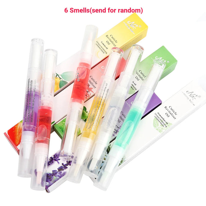 15 Smells Nail Nutrition Oil Pens Kit Nail Cuticle Oil Pen Nails Treatment Cuticle Revitalizer Oil Prevent Agnail Nourish Skin