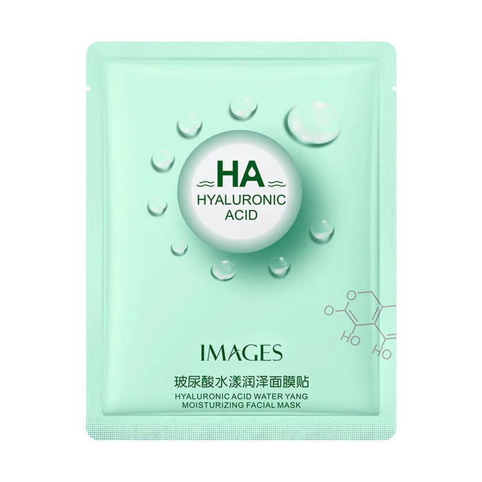 15pcs IMAGES Hyaluronic Acid Face Mask Moisturizing Acne Treatment Oil Control Anti Aging Facial Mask Women Skincare Sheet Masks-Health Wisdom™