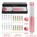 2 in1 Injection Gun Hyaluron Pen Kit + 0.3ml&0.5ml Ampoule Gold Hyaluronic Acid Pen Nebulizer Lip Injector Anti-Wrinkles Device