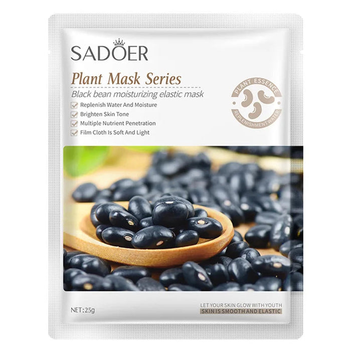20 Pieces Plant Fruit Mask Sheets Set Hyaluronic Acid Rice Ginseng Broccoli Lavender Whitening Anti-wrinkle Skin Care