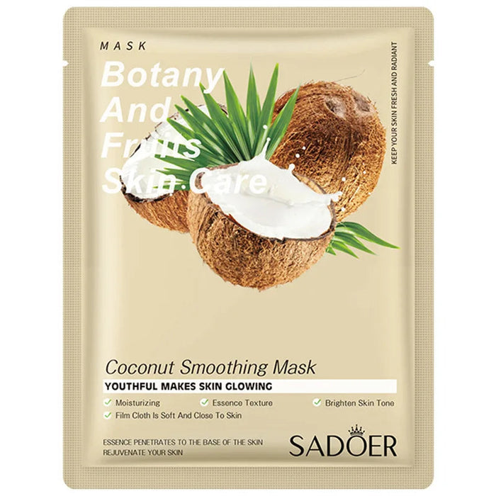 20 Pieces Plant Fruit Mask Sheets Set Hyaluronic Acid Rice Ginseng Broccoli Lavender Whitening Anti-wrinkle Skin Care-Health Wisdom™