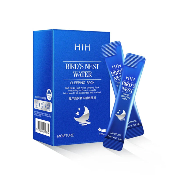 20pcs Ocean Bird's Nest Sleeping Face Masks Wash-free Moisturizing Firming Brightening Shrink Pores Facial Mask Skin Care-Health Wisdom™