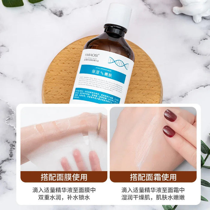 220ml Hyaluronic Acid Face Serum Moisturizes Tender Hydrates Lock Up Water Resists Aging and Whitens Skin Large Capacity Essence