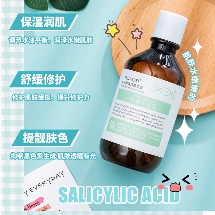 228ml Salicylic Acid Essence Repairing and Shrinking Pores, Removing Acne, Removing Cutin, Shrinking Blackheads and Oil Control-Health Wisdom™