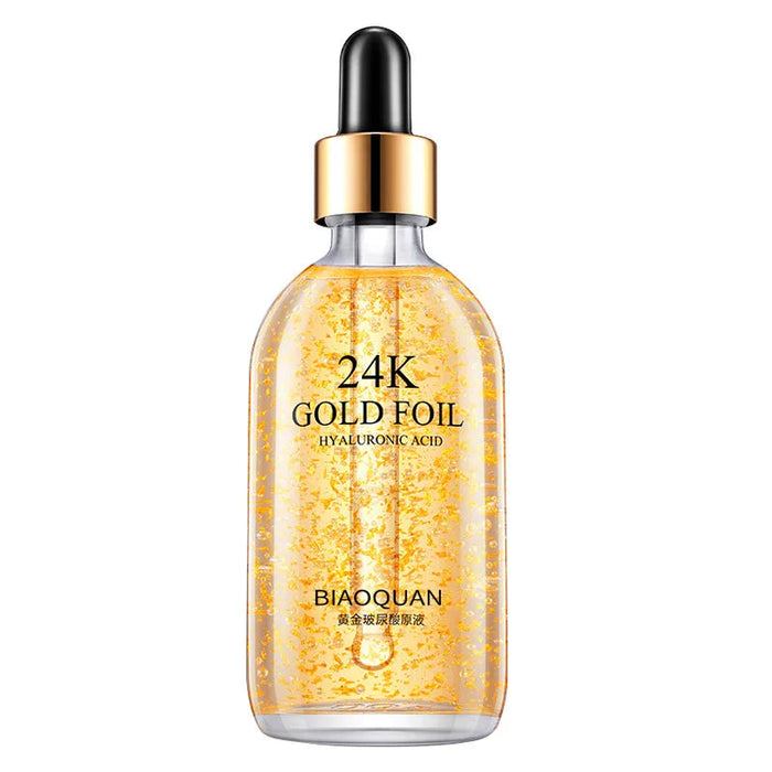 2pcs 24K Gold Essence Facial Moisturizing Brightening Shrinking Pore Anti-Aging Anti Wrinkle Face Serum Skin Care Products-Health Wisdom™