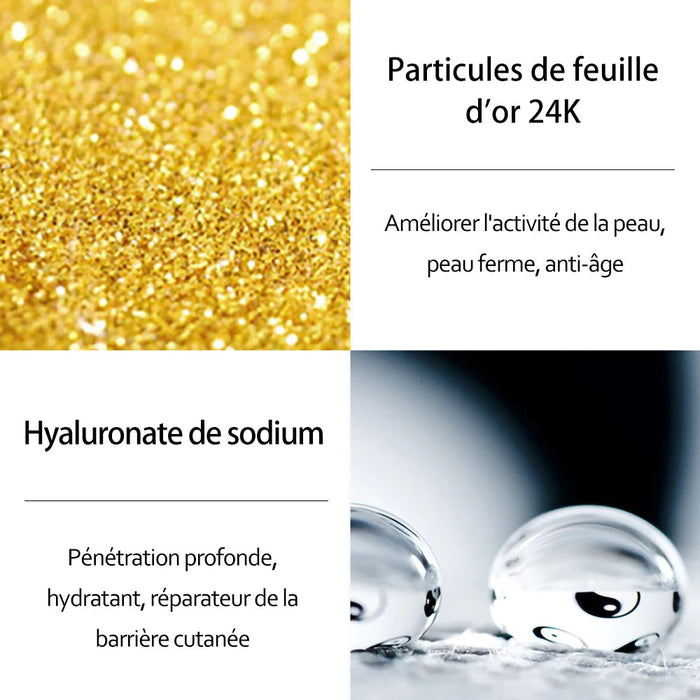 2pcs Gold Hyaluronic Acid Face Serum Anti-wrinkle Anti-aging Moisturizing skincare Facial Serum Essence Face Skin Care Products-Health Wisdom™