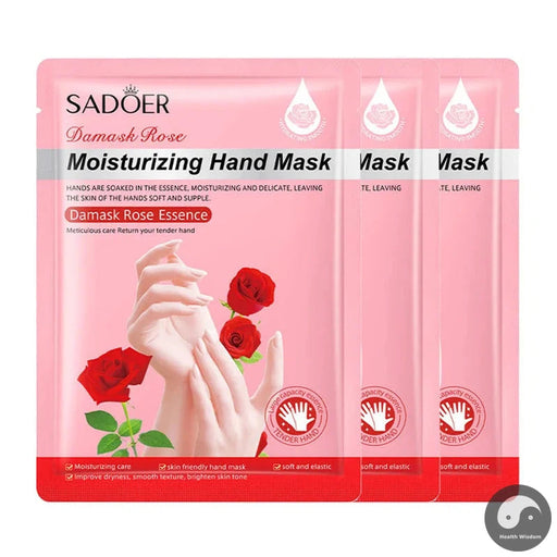 3 Pairs Moisturizing Hand Mask Hands Spa Gloves Exfoliating Hand Patches Gloves Peeling Remove Dead Skin Whitening Masks