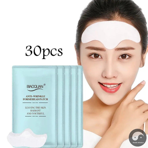 30pcs Anti-wrinkle Forehead Line Wrinkles Removal Gel Patch Firming Mask Frown Stickers Anti-aging Moisturizng Face Skin Care-Health Wisdom™