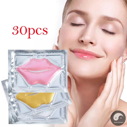 30pcs Crystal Collagen Lip Mask Moisturizing Lip Patches Beauty Lips Plumper Anti-wrinkle Beauty Lips Masks Skin Care Cosmetics-Health Wisdom™