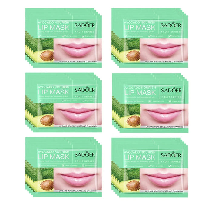30pcs Fruits Lip Mask Moisturizing Anti-wrinkle Collagen Lip Patches Plump Lips Beauty Skincare Lips Pads Lipmask Skin Care-Health Wisdom™
