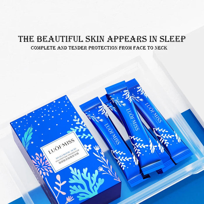 30pcs Hyaluronic Acid Sleeping Face Masks No-wash Disposable Facial Mask Moisturizing Anti-aging Skin Care Korean Cosmetics-Health Wisdom™