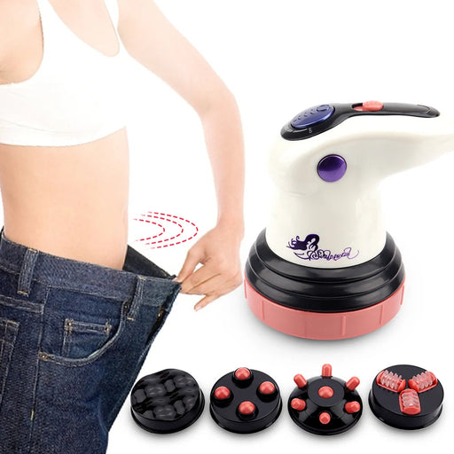 4in1 Infrared Fat Cellulite Remover Electric Full Body Slimming Massager for Muscles Relaxation Body Sculpting 3D Roller Device-Health Wisdom™