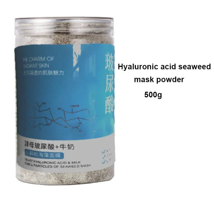 500g Milk Seaweed Jelly Mask Powder Small Particles marine algae Moisturizing Mask Mud Meticulous Shrink Pores Skin Care Product
