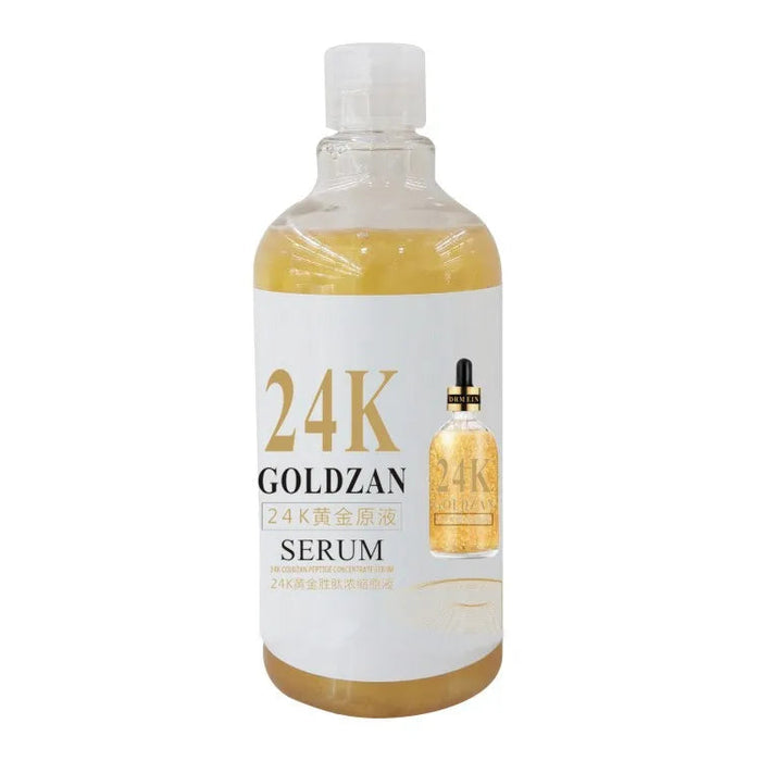 500ml 24K Gold Ampoule Essence Vitamin C Hyaluronic Acid Nicotinamide Polypeptide Moisturizing Firming Brightening Skin Water